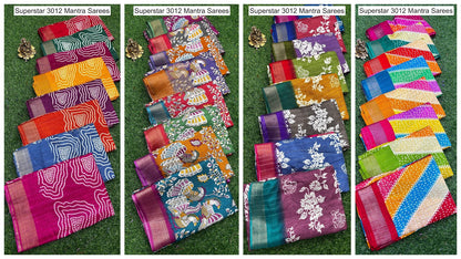Superstar 3012 Mantra Handloom Sarees Manufacturer
