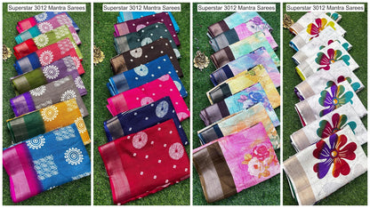 Superstar 3012 Mantra Handloom Sarees Manufacturer