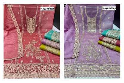 Superwoman Nayandeep Silk Salwar Suits Manufacturer Ahmedabad
