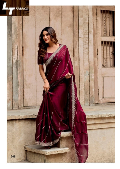 Supreme Vol 3 Lt Fabrics Sarees Wholesaler
