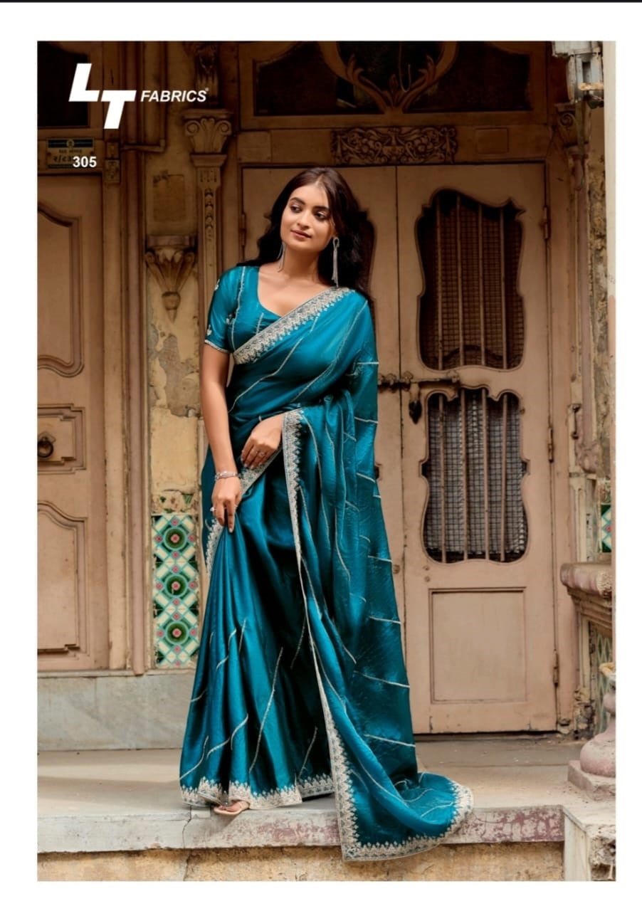 Supreme Vol 3 Lt Fabrics Sarees Wholesaler