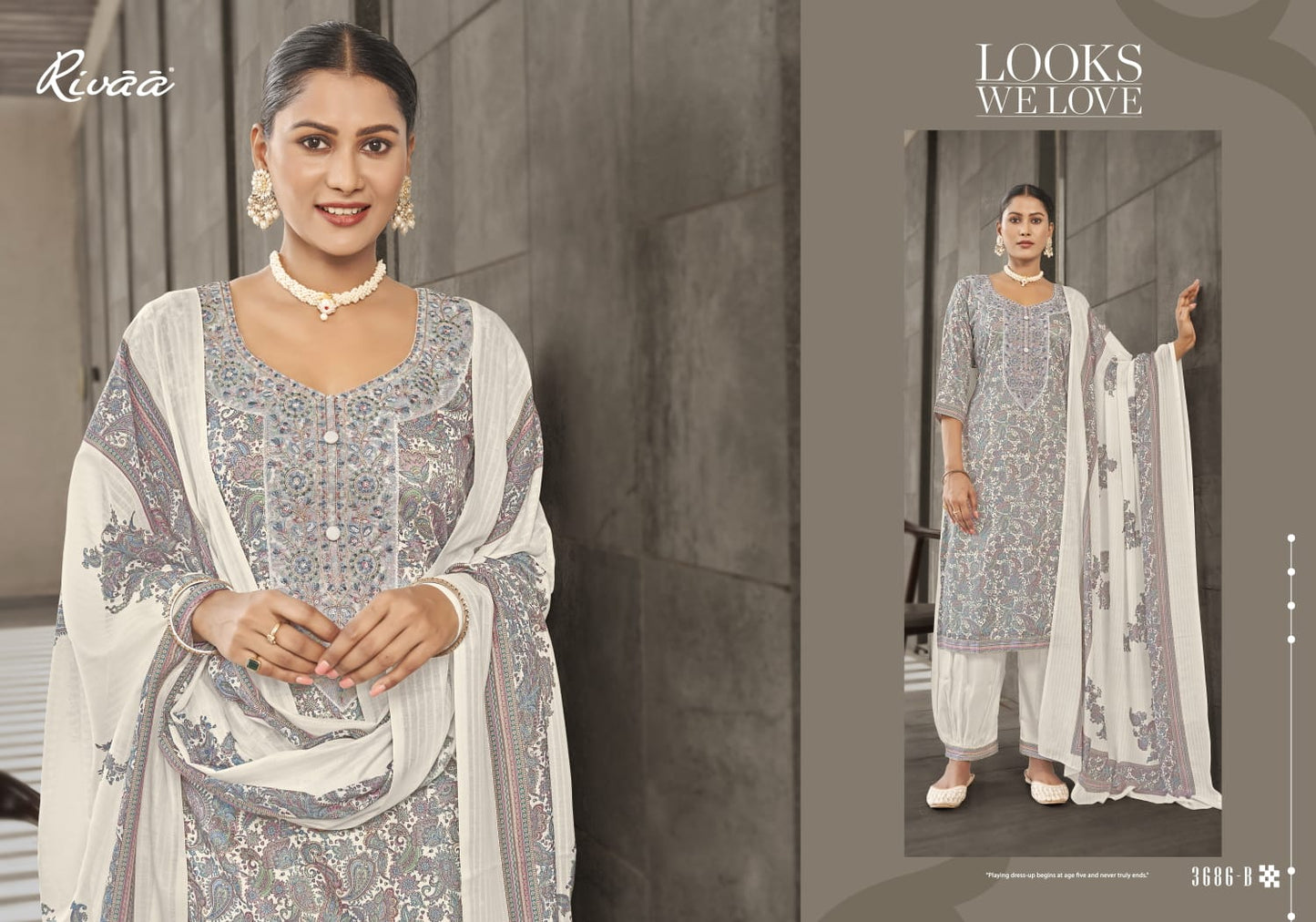 Suprita 2 Rivaa Pashmina Suits Supplier