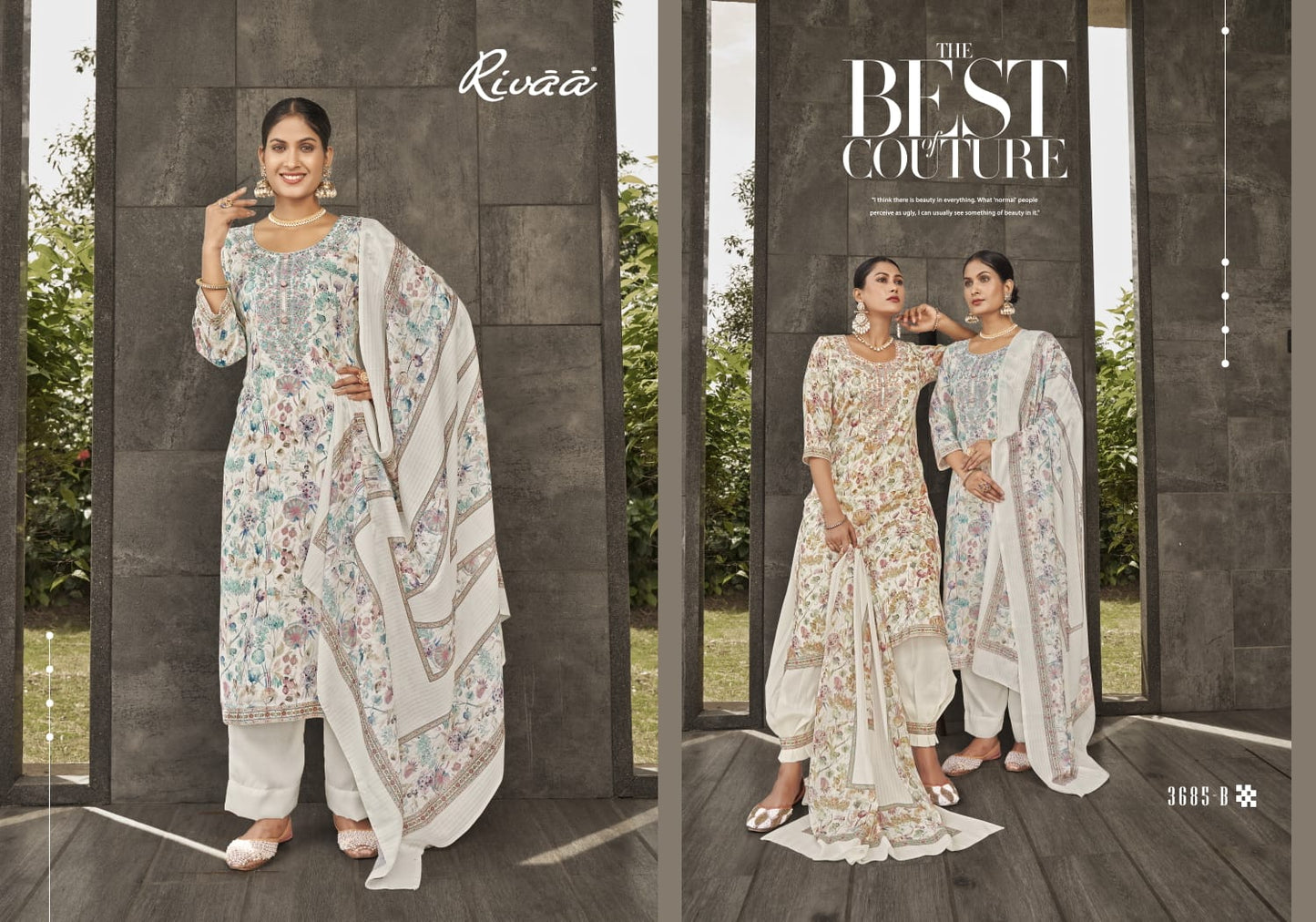 Suprita 2 Rivaa Pashmina Suits Supplier