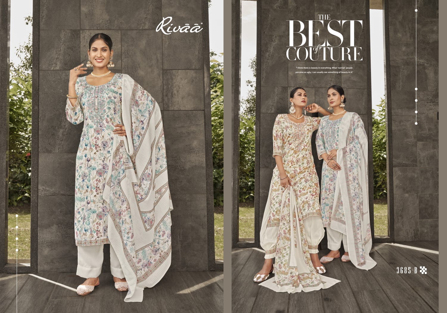 Suprita 2 Rivaa Pashmina Suits Supplier