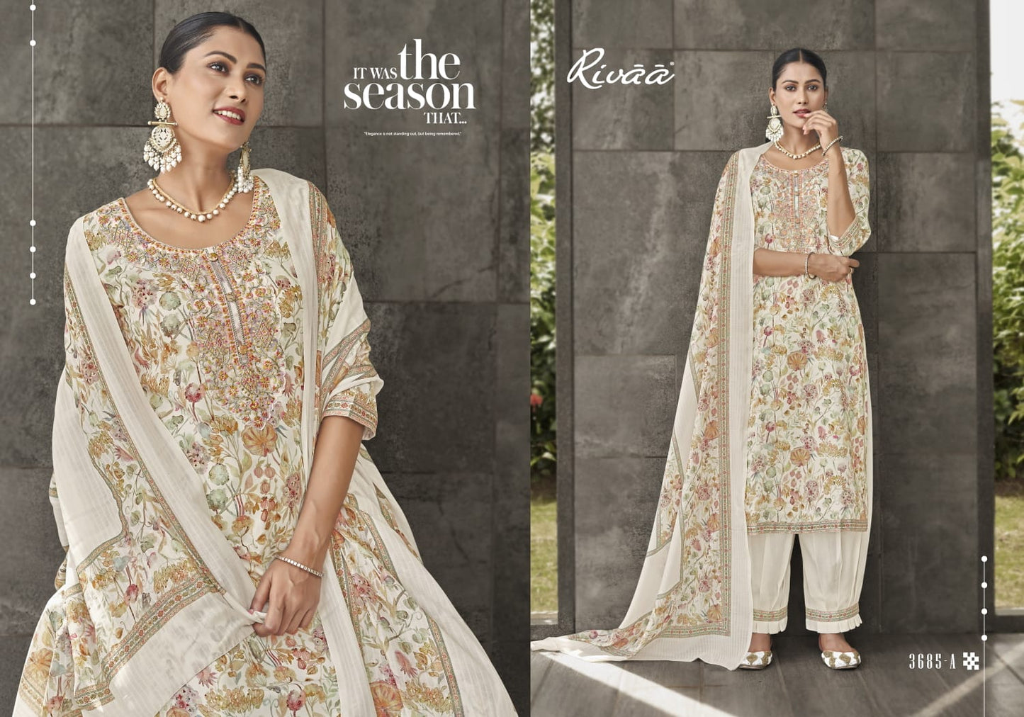 Suprita Rivaa Jaam Satin Pant Style Suits Manufacturer