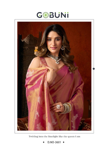 Supriya Gobuni Tissue Sarees Wholesale Price