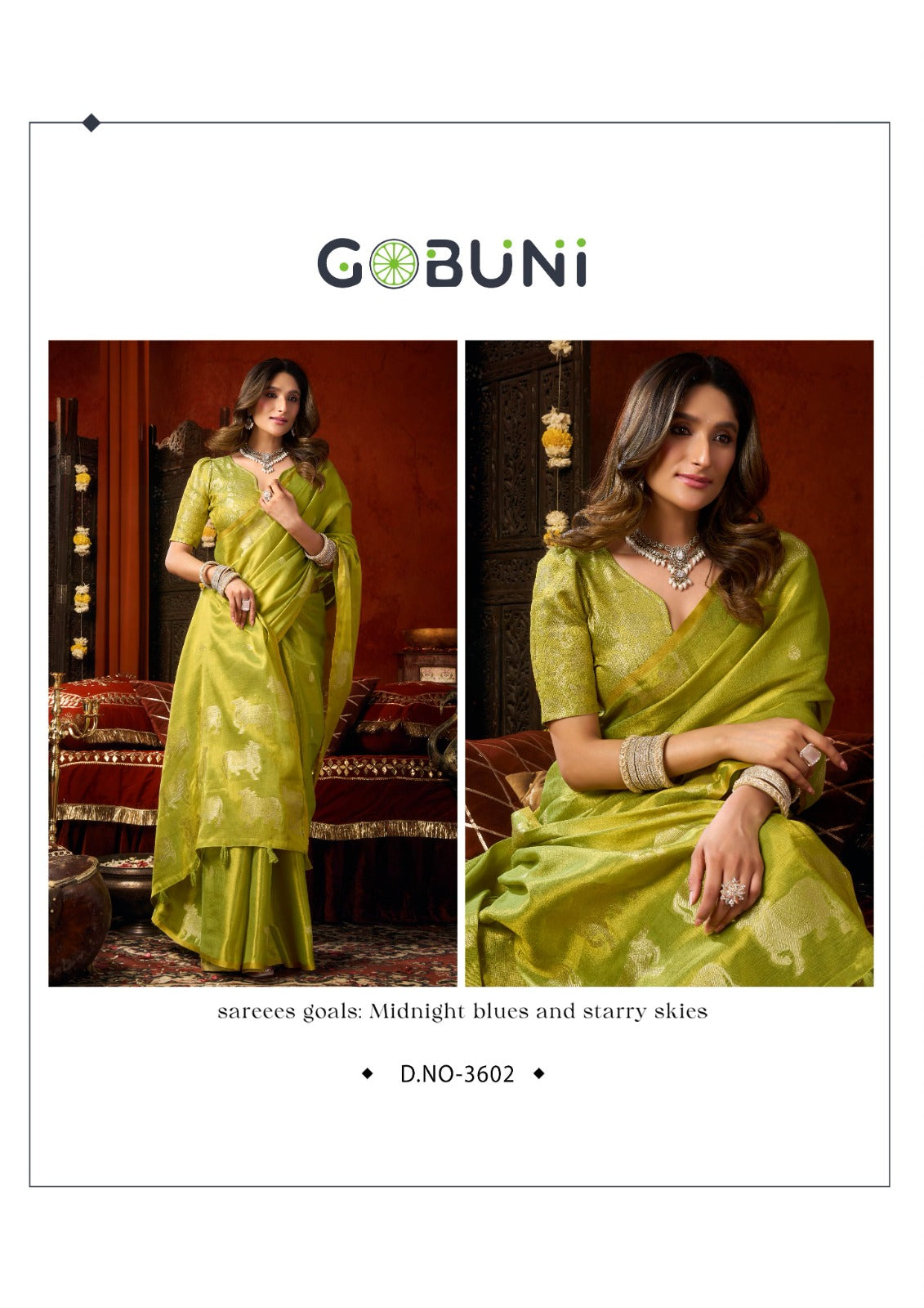 Supriya Gobuni Tissue Sarees Wholesale Price