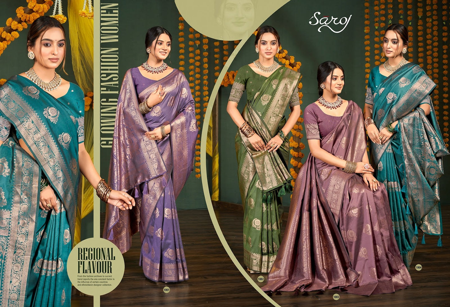 Supriya Silk Vol 2 Saroj Sarees Manufacturer India