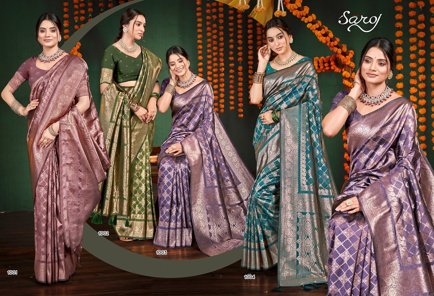 Supriya Silk Vol 3 Saroj Sarees Supplier India