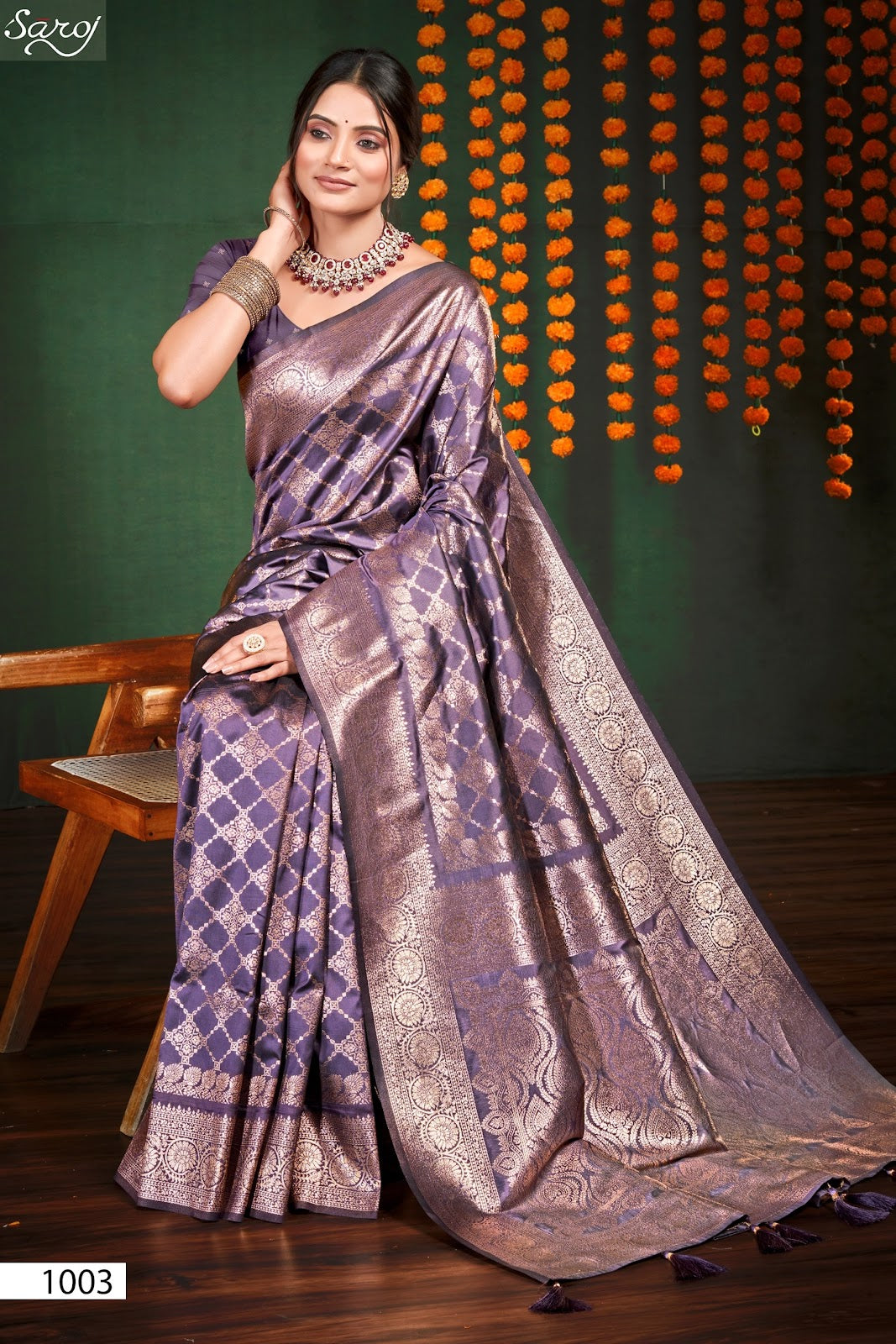 Supriya Silk Vol 3 Saroj Sarees Supplier India