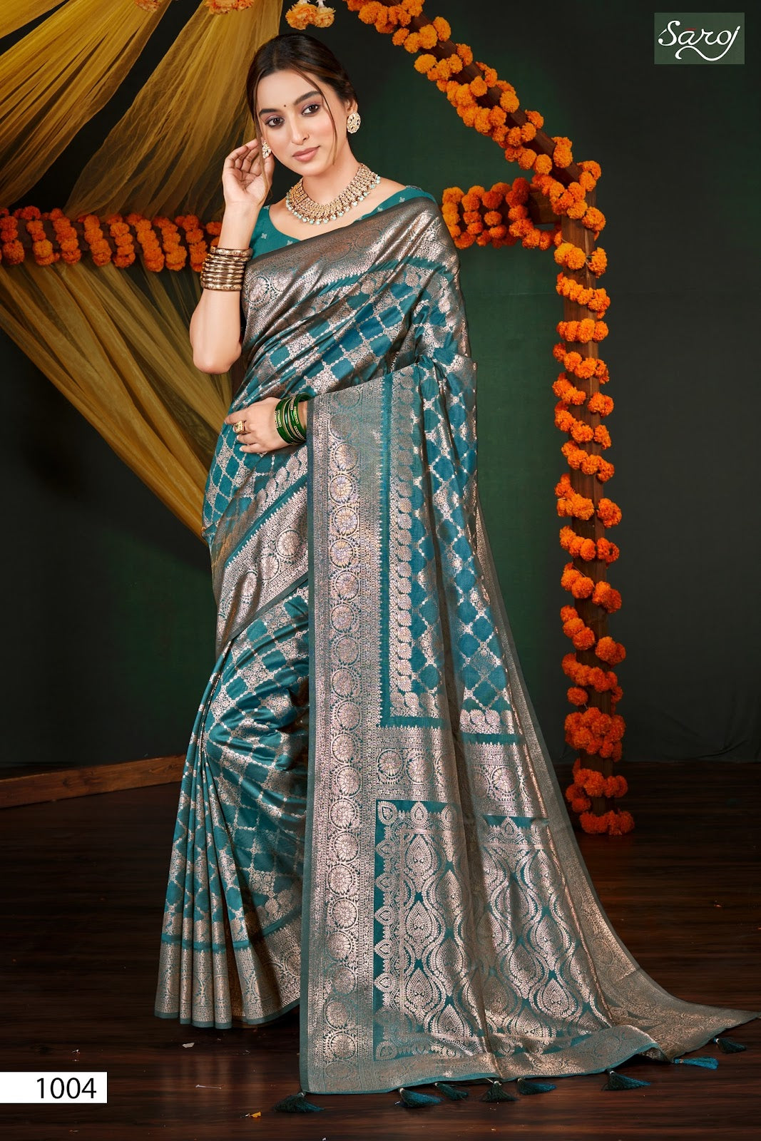 Supriya Silk Vol 3 Saroj Sarees Supplier India