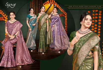 Supriya Silk Vol 4 Saroj Sarees Exporter India