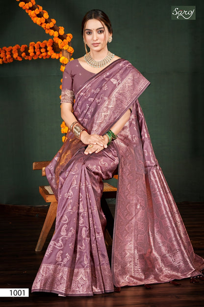Supriya Silk Vol 4 Saroj Sarees Exporter India