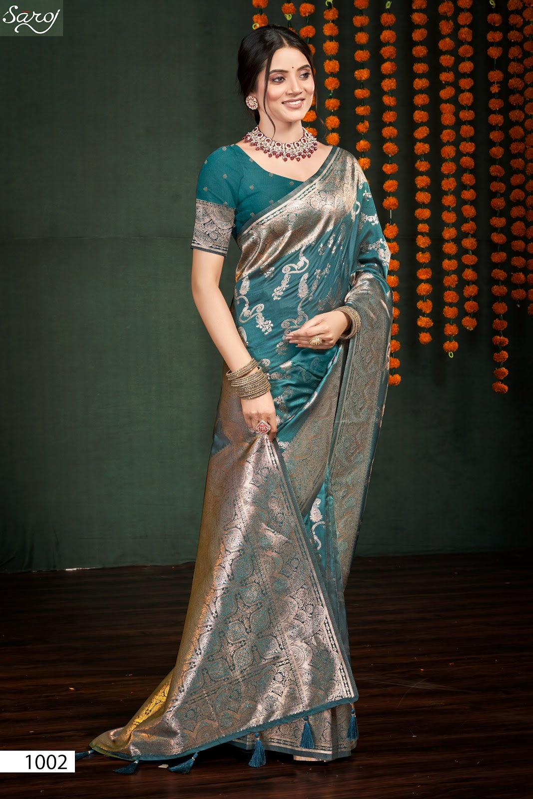 Supriya Silk Vol 4 Saroj Sarees Exporter India