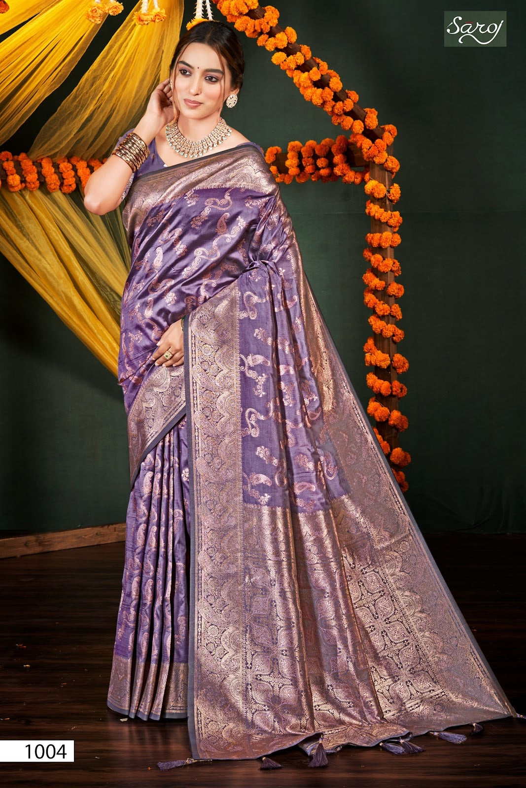 Supriya Silk Vol 4 Saroj Sarees Exporter India