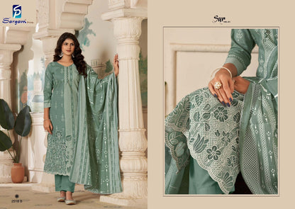 Sur Vol 1 Sargam Prints Pure Cotton Plazzo Style Suits Exporter