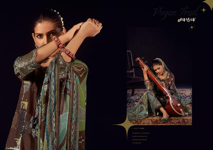 Surahi Jay Vijay Pure Muslin Pant Style Suits Supplier Gujarat