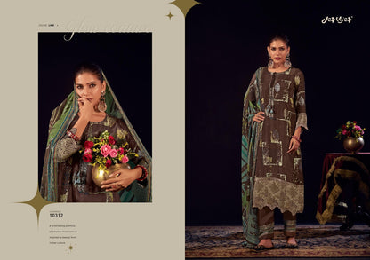 Surahi Jay Vijay Pure Muslin Pant Style Suits Supplier Gujarat