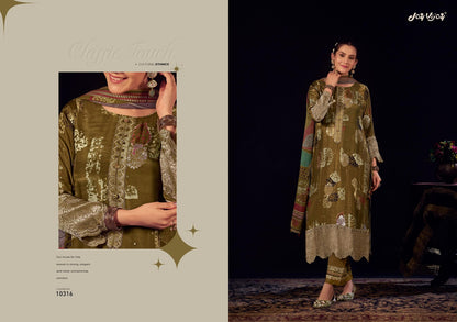 Surahi Jay Vijay Pure Muslin Pant Style Suits Supplier Gujarat