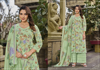 Suranya Rivaa Plazzo Style Suits Wholesale Price