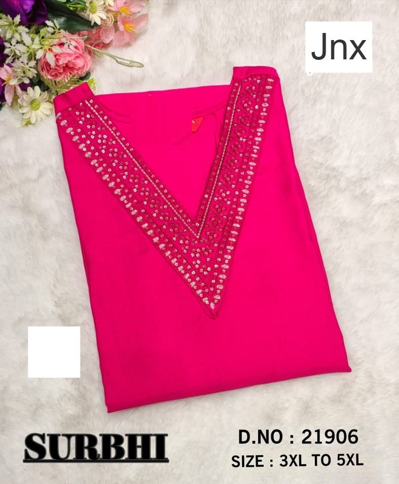 Surbhi 030126 Jnx Vertican Plus Size Kurtis Supplier Gujarat