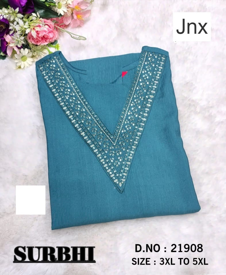 Surbhi 030126 Jnx Vertican Plus Size Kurtis Supplier Gujarat