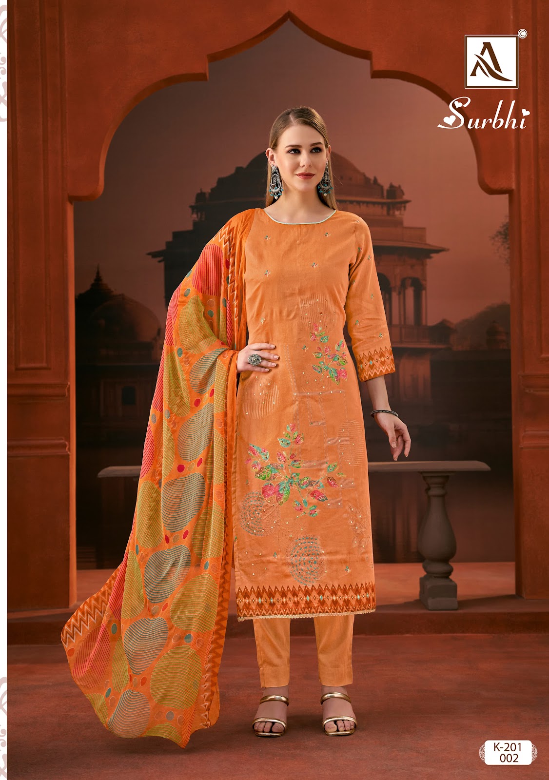 Surbhi Alok Pure Zam Karachi Salwar Suits Wholesale Price