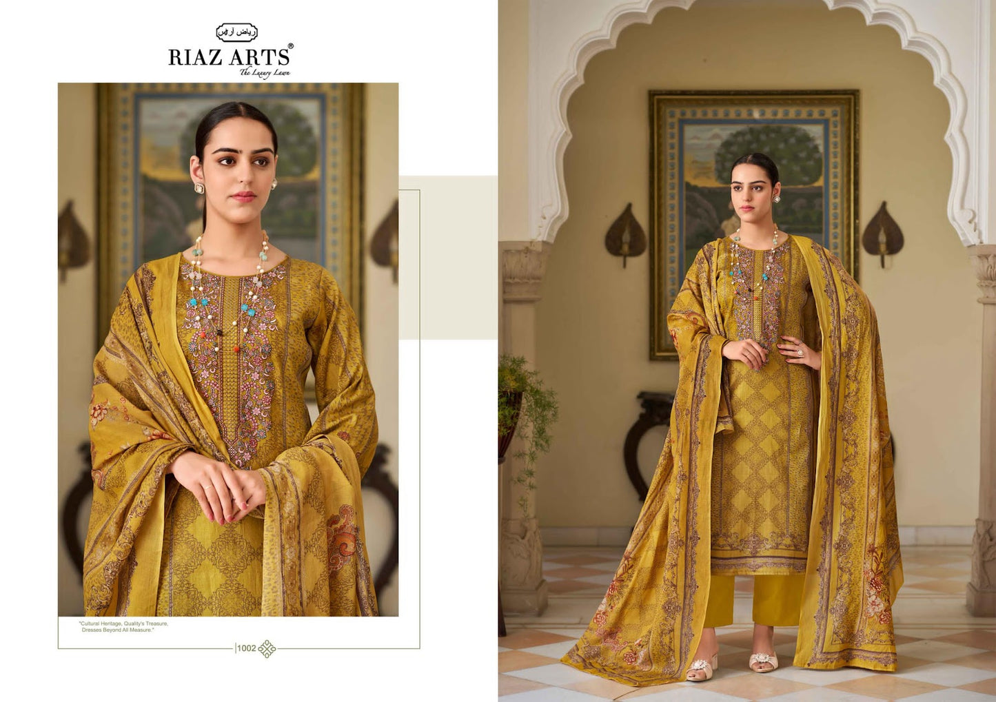 Surbhi Riaz Art Lawn Karachi Salwar Suits Exporter Gujarat