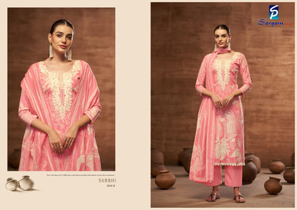 Surbhi Sargam Prints Cambric Pant Style Suits Manufacturer Gujarat