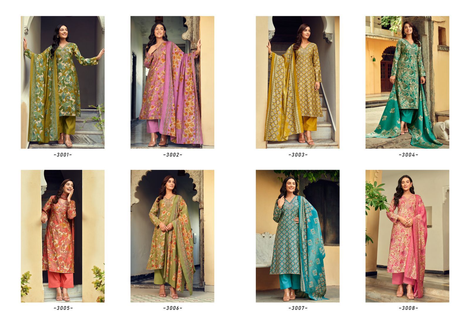 Surbhi Silk Vol 3 Sunrise Modal Silk Plazzo Style Suits Wholesaler India