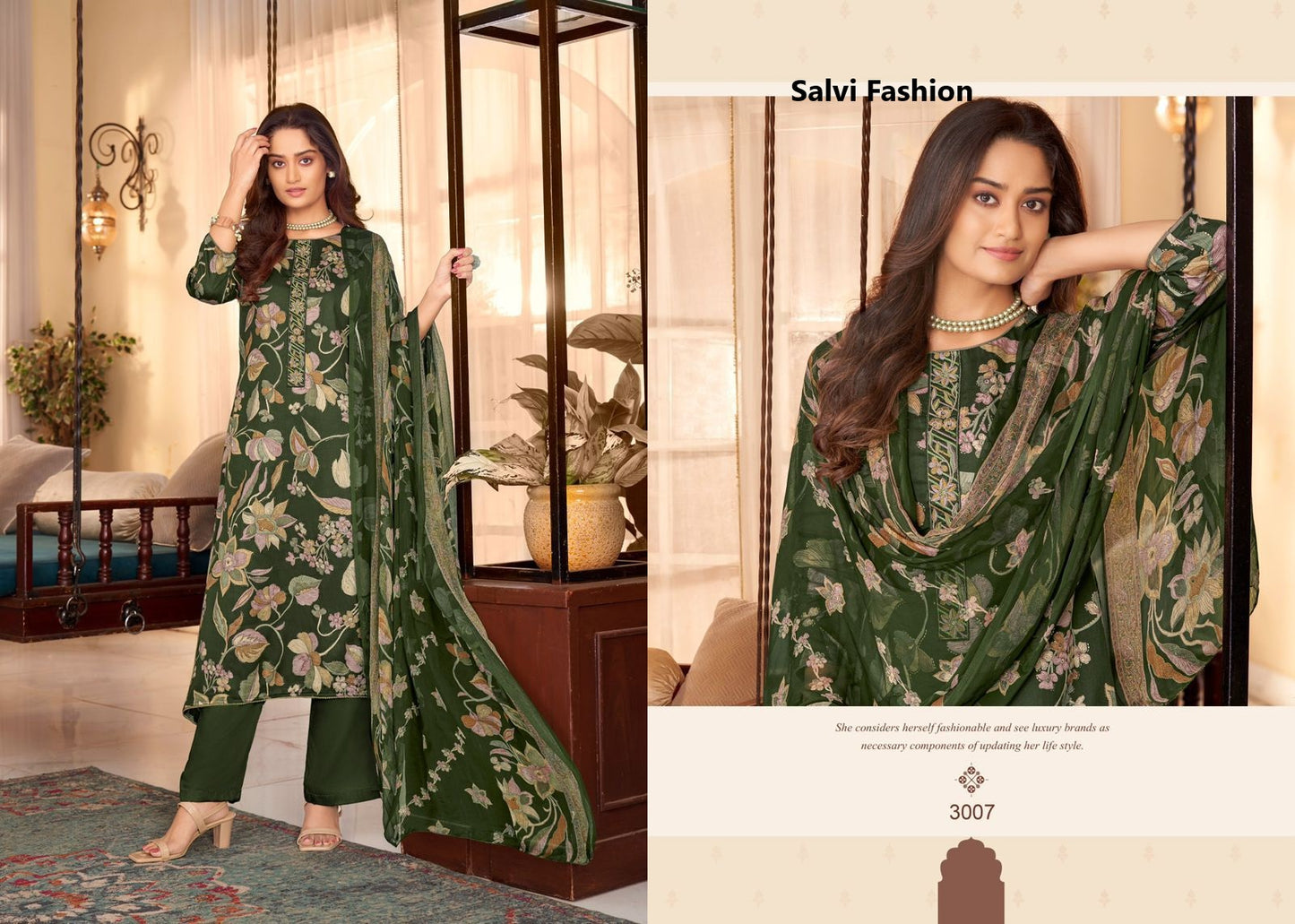 Surbhi Vol 2 Salvi Fashion Jam Silk Pant Style Suits Wholesaler India