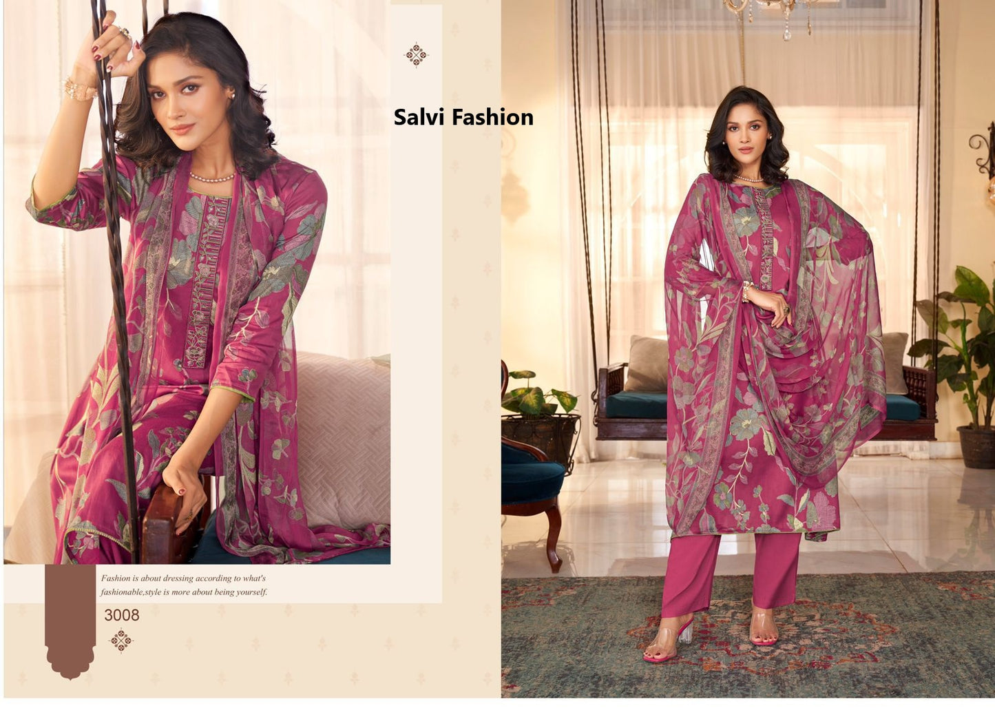 Surbhi Vol 2 Salvi Fashion Jam Silk Pant Style Suits Wholesaler India