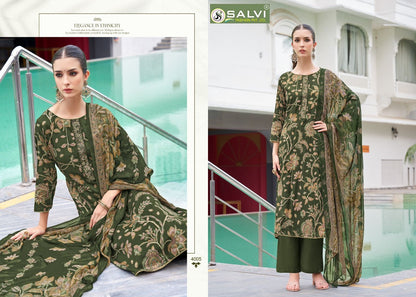 Surbhi Vol 4 Salvi Fashion Jam Silk Pant Style Suits Supplier