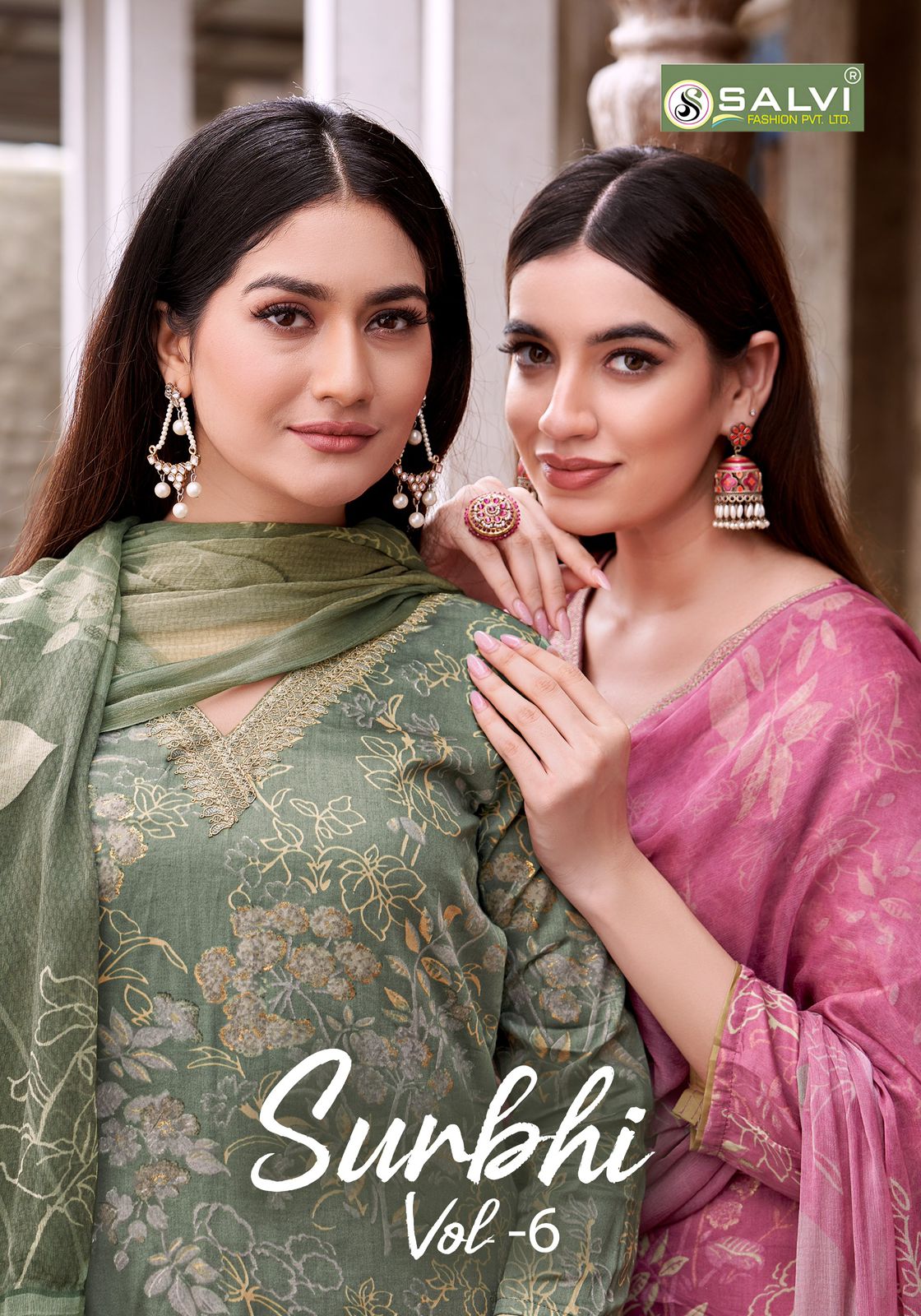Surbhi Vol 6 Salvi Fashion Jam Silk Pant Style Suits Wholesale Price