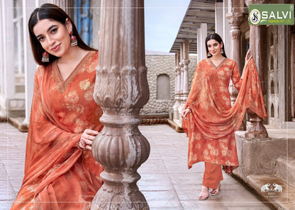 Surbhi Vol 6 Salvi Fashion Jam Silk Pant Style Suits Wholesale Price