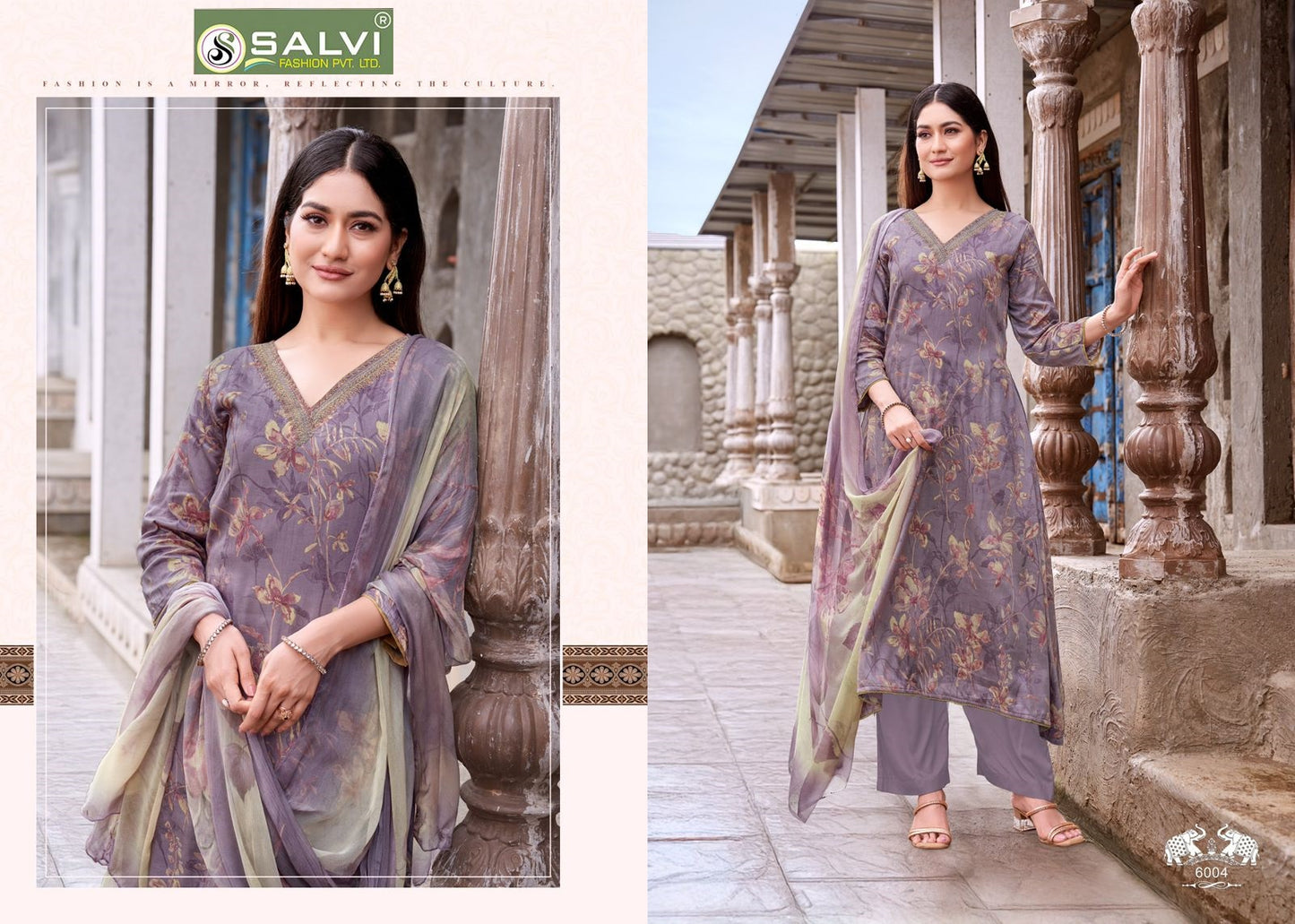 Surbhi Vol 6 Salvi Fashion Jam Silk Pant Style Suits Wholesale Price