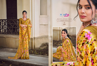 Surilee Vipul Georgette Sarees Exporter India