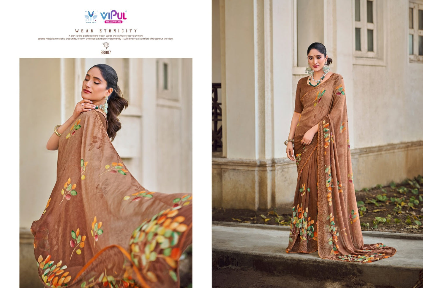 Surilee Vipul Georgette Sarees Exporter India
