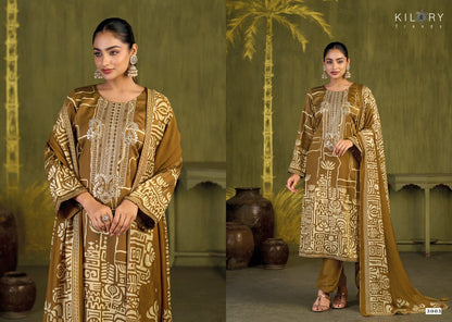 Surkh Kilory Gaji Silk Pant Style Suits Wholesale Price