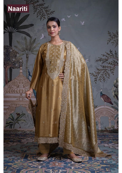 Surkhab 2787 Naariti Silk Pant Style Suits Manufacturer