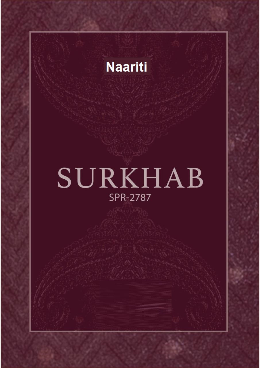 Surkhab 2787 Naariti Silk Pant Style Suits Manufacturer