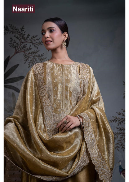 Surkhab 2787 Naariti Silk Pant Style Suits Manufacturer