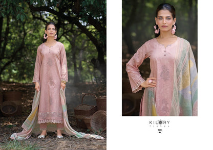 Surkhi Kilory Pure Lawn Pant Style Suits Exporter India