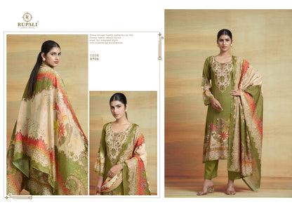 Surkhi Rupali Viscose Muslin Pant Style Suits Supplier Gujarat