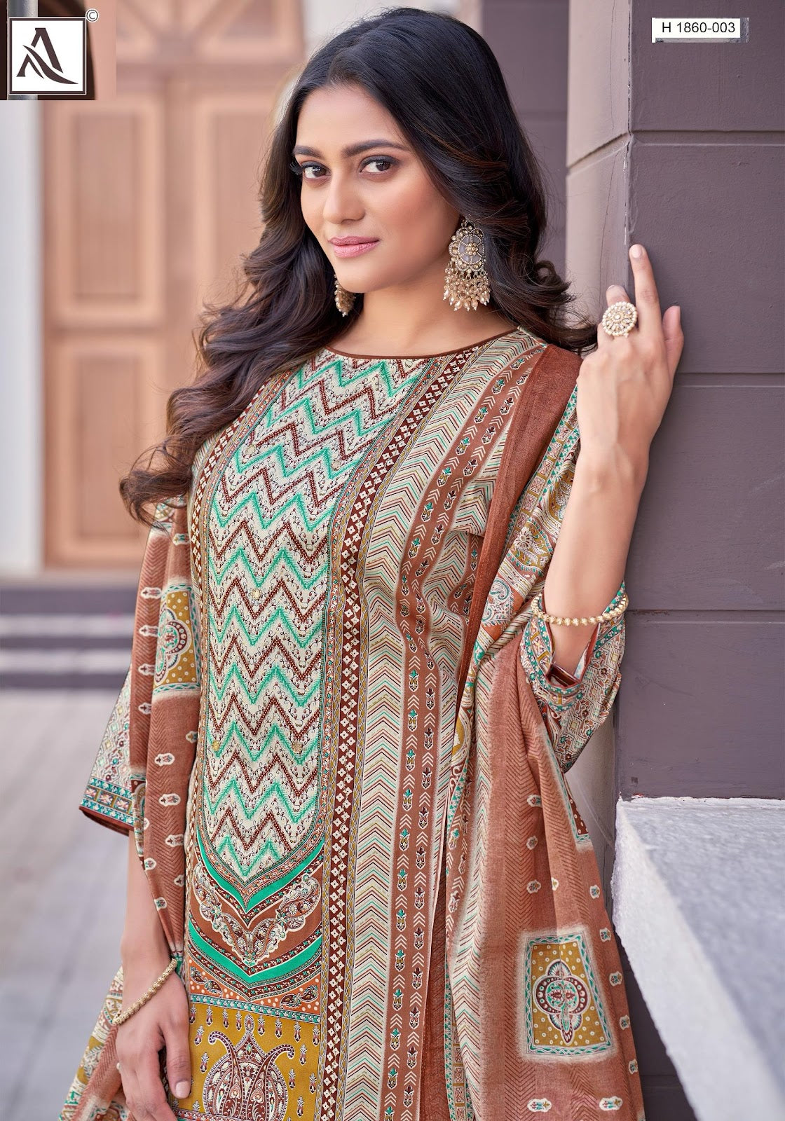 Surmai Alok Pure Zam Karachi Salwar Suits Wholesale Price