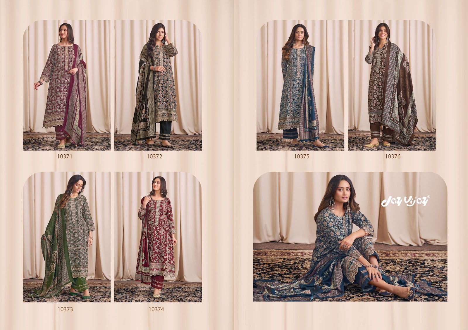 Surmai Jay Vijay Pant Style Suits Supplier