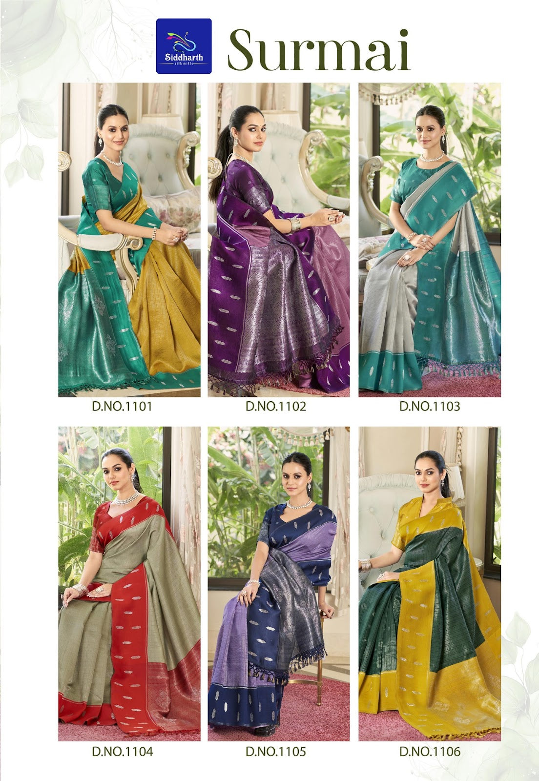 Surmai Siddharth Silk Sarees Exporter Gujarat