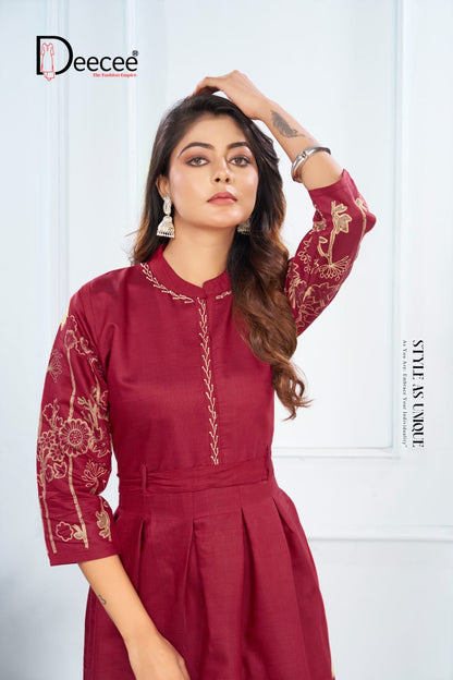 Surmayi Deecee Vatican Anarkali Kurtis Manufacturer India
