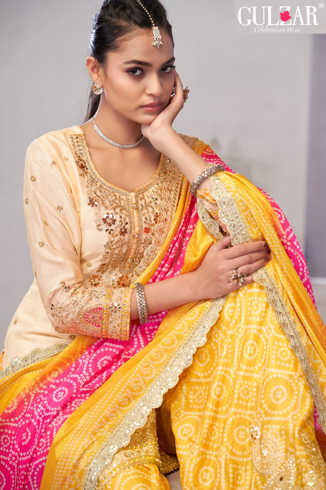 Suroor Gulzar Chinon Readymade Suits Exporter India