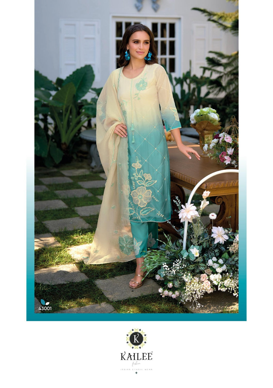 Suroor Kailee Fashion Pure Cotton Readymade Pant Style Suits Exporter